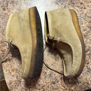 Men’s Clark’s wallabies with Cole Haan insoles